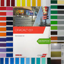 Details About Oracal 651 Color Fan Colour Patterns Chart Booklet Folder For Films Cutters