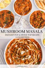 Mushroom Masala Easy Instant Pot Stovetop Recipe Ministry Of Curry Recipe In 2020 Instant Pot Curry Recipe Healthy Indian Recipes Best Vegetarian Recipes