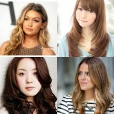 Rex by shutterstock) untuk efek wajah yang lebih mungil, kamu bisa mencoba gaya rambut pendek wavy dengan poni simetris atau belah tengah. 80 Gaya Rambut Panjang Wanita Untuk Wajah Bulat Yang Disukai Pria Gayarambut Co Id