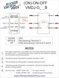 Carling switch instructions and wiring diagram look closely at both sides of the main switch body to find the terminal pin numbers. Vmdjg66b Engine Rocker Switch On On Off Rocker Switch Pros