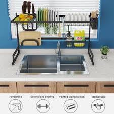 1/2 tier dish drying rack, over sink