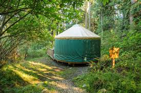 Best place to relax ever sur guemes island resort. Yurts Guemes Island Resort