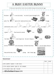 Rebus Story About An Easter Bunny Easter Readings Easter Worksheets Easter Reading Comprehension