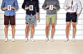 Elastic waistband with an adjustable drawstring for a custom fit. A New Length For Men S Shorts Wsj