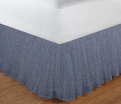 Start by thinking about the bedroom decor. Patchmagic Com Light Blue Denim Chambray Bed Skirt Queen Size 60 W X 80 L Drop 18