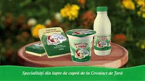 Specialități cu lapte de capră de la Covalact de Țară