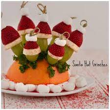 Start your party off right with these party food ideas and easy appetizer recipes for dips, spreads, finger foods, and appetizers. Grinch Santa Hat Appetizers Archives Dinner 4 Two