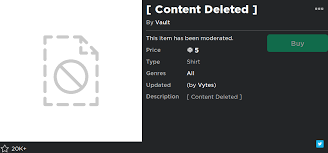 Get A Refund If Clothing Item Is Deleted Website Features Roblox Developer Forum