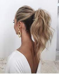 Gorgeous Ponytail Hairstyle Ideas That Will Leave You In Fab High Ponytail Hairstyles Casual Wedding Hair Guest Hair