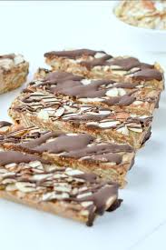 There's a date base which keeps it all together and wholesome ingredients like chia seeds, almonds and oats. Low Carb Granola Bars Easy Clean Eating Keto Bars No Baking Creamy Almond Butter Flaxseed Meal Ch Low Carb Granola Bars Low Carb Granola Easy Granola Bars