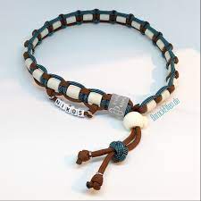 em keramik halsband mit kordelstopper hondenhalsband halsbanden keramische kralen