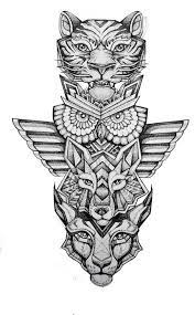 Maybe you would like to learn more about one of these? Resultado De Imagen De Totem Indigena Totem Tattoo Cute Animal Tattoos Animal Tattoos