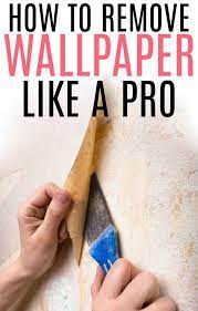 The Easiest Way To Remove Wallpaper Removable Wallpaper Removing Old Wallpaper Cleaning Hacks