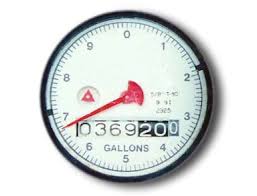 1) 0 is millions gallons (far left 0) 2) 6 is 100,000 gallons How To Read Your Residential Water Meter Hartselle Utilities