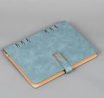 Wholesale A5 Fabric-like Pu Leather Pearl Glitter Soft Cover Diary Notebook  With Ready Stock