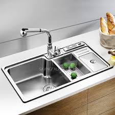 multiple function double bowl stainless