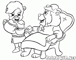 Our coloring pages offer younger children wonderful opportunities to develop their creativity and work their pencil grip in preparation for learning how to write. Coloring Page Gummi Bears And Tea