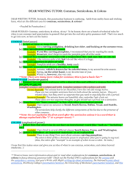 Use a colon to introduce a series of items. Commas Semicolons Colons