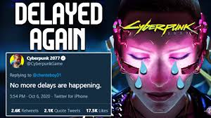 At this point i think they should just say it'll release when it's ready, plan for early 2021, and give the employees all the time they need. Cyberpunk 2077 Delayed Again This Is The Third Time Youtube
