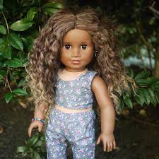 41 Likes 4 Comments American Girl Dolls Rainbowdolldreams On Instagra Custom American Girl Dolls Doll Clothes American Girl American Girl Doll Hairstyles