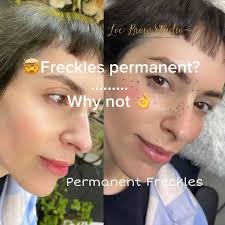 😱What? Permanent Freckles???, Do what you love ❤️, Love what you do ❤️,  It’s always right for what I am choosing to do as my career 👉 Permanent  Makeup 💄 , And right for this lady as well, she did what ...