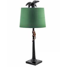 Uncover our beautiful collection of table lights for use all around the home. Palm Tree Monkey Table Lamp Beaumonde