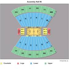 Iu Assembly Hall Seating Chart Elcho Table