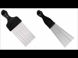 Check out our black hair pick selection for the very best in unique or custom, handmade pieces from our brushes & combs shops. Afro Pick W Black Fist Metal African American Hair Comb Combo Youtube