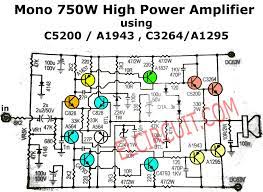 Bryston power amplifiers schematics, models from 3b to 8b 2.7m. 750w Mono Power Amplifier Schematic And Pcb Electronic Circuit