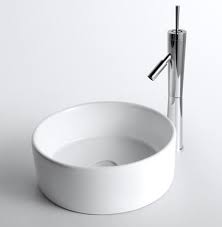 inch round ceramic vessel sink