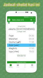 Sholat ashar hari ini 24 mei 2021 di kota jakarta pada pukul 15:14. Jadwal Sholat Dan Adzan Waktu Sholat 2019 Fur Android Apk Herunterladen