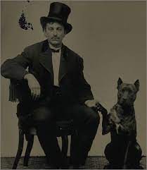 Top Hat And Wagging Tails Vintage Dog Nanny Dog Old Dogs