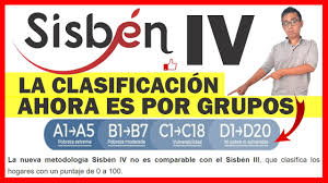 Haz click aquí para consultar el grupo sisbén 4 2021 al que quedó asociado. Sisben Iv La Clasificacion Ahora Es Por Grupos A B C Y D Publicacion Marzo 2021 Youtube