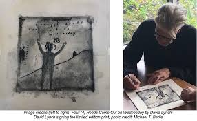 Photograph by brian forrest, from the catalogue to the exhibition david lynch: Signed Limited Edition Prints By David Lynch Available As Part Of David Lynch At Home Home