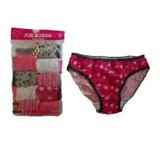 Joe Boxer Womens Hipster Panties Tie Dye Striped Bikini Set Of 10