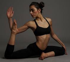 Yoga Pose Pigeon Follow Healthy