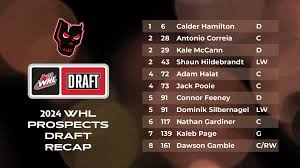 Hitmen Select 11 Players in 2024 WHL Prospects Draft