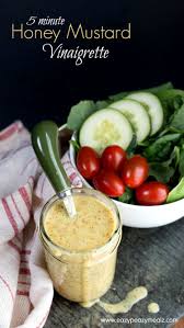5 Minute Honey Mustard Vinaigrette Recette Recettes De Cuisine Recette Alimentation