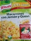 1, , ... Sabor! Macarrones Con Jamón Y Queso