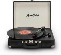What are the different types of record player needles? Portable Vintage Suitcase Replacement Needle Supports Rca Line Out 3 Speed Turntable Bluetooth Record Player With 2 Built In Stereo Speakers Aux In Byron Statics Vinyl Record Player Electronics Record Players
