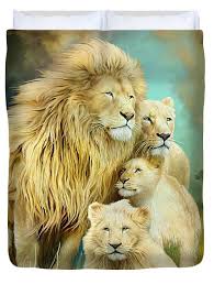 White Lion Family Unity Duvet Cover For Sale By Carol Cavalaris Lion Family Animal Photography Wildlife Baby Animals Funny
