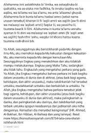 Doa Istikharah Kutipan Buku Kutipan Agama Kekuatan Doa