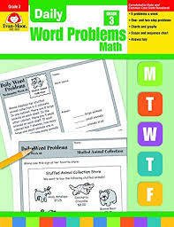 Solving word problems both relies on and develops reading and language skills. Amazon Com Daily Word Problems Grade 3 9781557998156 Evan Moor Books