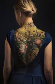 452 likes · 1 talking about this · 1 was here. Famous Masterpieces Are Re Imagined As Tattoos On The Back Bored Panda