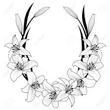 Markieren sie die proportionen des gesichts, indem sie es mit hilfslinien einteilen. Blumenkranz Zu Ausmalen Malvorlagen Blumenkranz Zum Ausmalen Piw Gero
