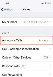 How To Make Iphone Announce Caller Name Number Iphone 12 11pro