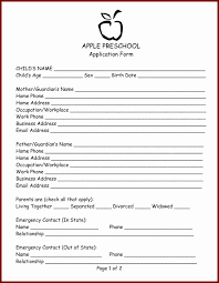 School Registration Forms Template Fresh School Registration Form Template Blank To Pin On In 2020 Registration Form School Admission Form School Calendar