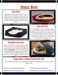 Cheap cave dog beds tend to be made of softer foam and come in smaller sizes than the more expensive versions. Doggy Beds Dog Beds Australia By Doggy Beds Issuu