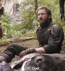 In 'infinity war natasha tells wanda that she shouldn't have left. What Did The Oh God By Steve Rogers In The End Of Infinity War Mean Quora