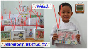 Video pembelajaran untuk anak tk dan paud berdasarkan dengan tema binatang materi anak tk b materi. Pembelajaran Paud Tema Alat Komunikasi Membuat Bentuk Televisi Youtube